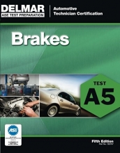 Cover art for ASE Test Preparation - A5 Brakes (Delmar Learning's Ase Test Prep Series)