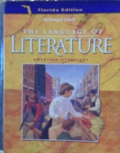 Cover art for The Language of Literature: American Literature (Florida Edition)