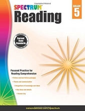 Cover art for Spectrum Reading Workbook, Grade 5