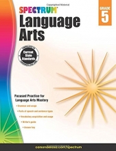Cover art for Spectrum Language Arts, Grade 5