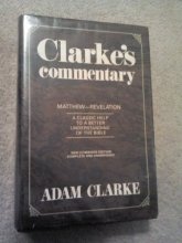 Cover art for Clarke's Commentary: Matthew Revelation