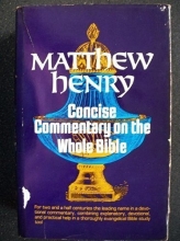 Cover art for Matthew Henry Concise Commentary on the Whole Bible