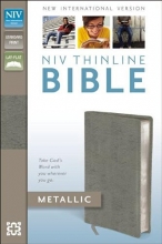 Cover art for NIV Thinline Bible Metallic