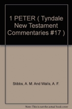 Cover art for 1 PETER ( Tyndale New Testament Commentaries #17 )