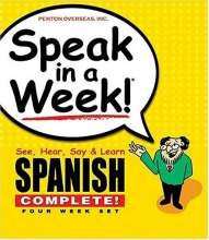 Cover art for Spanish Complete [With (4) 240-Page Softcover Books] (Speak in a Week) (Spanish Edition)