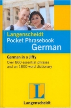 Cover art for Langenscheidt Pocket Phrasebook German: With Travel Dictionary and Grammar (Langenscheidt Pocket Phrasebooks) (German Edition)