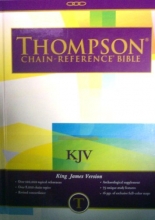 Cover art for Thompson Chain Reference Bible (Style 515) - Large Print KJV - Hardcover