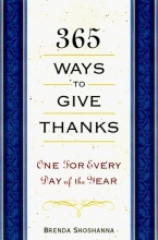 Cover art for 365 Ways To Give Thanks: One for Every Day of the Year