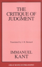 Cover art for The Critique of Judgment (Great Books in Philosophy)