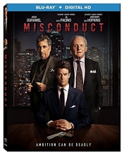 Cover art for Misconduct [Blu-ray + Digital HD]