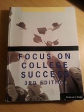Cover art for FOCUS ON COLLEGE SUCCESS (Focus on College Success)