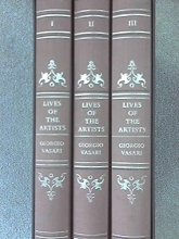 Cover art for Lives of the Artists 3 Volumes