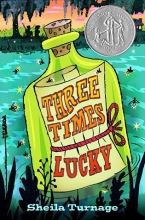 Cover art for Three Times Lucky (Newbery Honor Book)