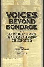 Cover art for Voices Beyond Bondage: An Anthology of Verse by African Americans of the 19th Century