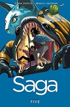 Cover art for Saga, Vol. 5