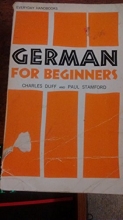 Cover art for German for Beginners  (Everyday Handbooks, No. 217)
