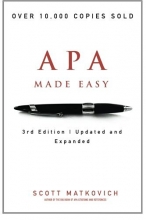 Cover art for APA Made Easy