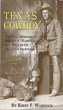 Cover art for Texas cowboy