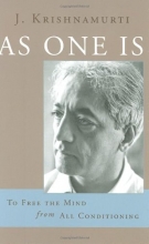 Cover art for As One Is: To Free the Mind from All Conditioning