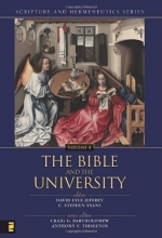 Cover art for The Bible in the University (Scripture and Hermeneutics Series, V. 8)