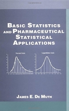 Cover art for Basic Statistics and Pharmaceutical Statistical Applications (Pharmacy Education Series)