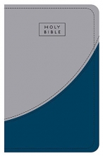 Cover art for CEB Common English Bible New Testament  with Psalms Limited Edition DecoTone blue/slate gray