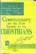 Cover art for The First epistle of Paul to the Corinthians : an introduction and commentary