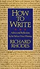 Cover art for How to Write: Advice and Reflections