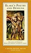 Cover art for Blake's Poetry and Designs (Norton Critical Editions)