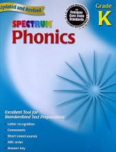 Cover art for Spectrum Phonics, Kindergarten
