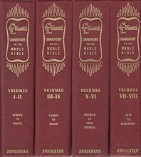 Cover art for Ellicott's Commentary on the Whole Bible (4 Volume Set)