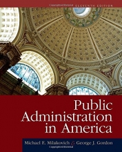 Cover art for Public Administration in America