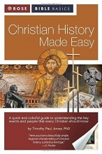 Cover art for Christian History Made Easy (Rose Bible Basics)