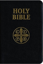 Cover art for Douay-Rheims Bible (Black Genuine Leather): Standard Print Size