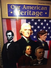 Cover art for Our American Heritage (3rd) Teacher Edition (Paperback)