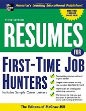Cover art for Resumes for First-Time Job Hunters, Third edition (VGM Professional Resumes Series)