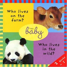 Cover art for 2 Books in 1: Who Lives on the Farm and Who Lives in the Wild?