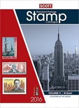 Cover art for 2016 Scott Catalogue Volume 5 (Countries N-Sam): Standard Postage Stamp Catalogue (Scott Standard Postage Stamp Catalogue Vol 5 Countries N-Sam)
