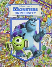 Cover art for Disney Pixar: Monsters University: Look and Find