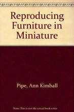 Cover art for Reproducing furniture in miniature