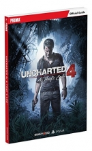 Cover art for Uncharted 4: A Thief's End Standard Edition Strategy Guide