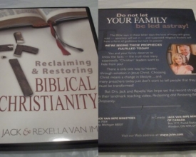 Cover art for Reclaiming & Restoring Biblical Christianity Drs. Jack and Rexella Van Impe
