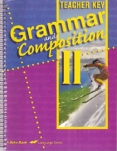 Cover art for Grammar and Composition II: Teacher Key, Grade 8