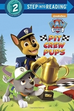Cover art for Pit Crew Pups (Paw Patrol) (Step into Reading)