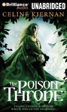 Cover art for The Poison Throne (The Moorehawke Trilogy)