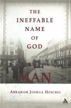 Cover art for The Ineffable Name of God: Man: Poems in Yiddish and English (English and Yiddish Edition)