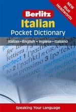 Cover art for Italian Pocket Dictionary: Italian-English/Inglese-Italiano (Berlitz Pocket Dictionary)