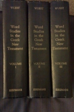 Cover art for Word Studies in the Greek New Testament (3 Volumes)