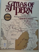 Cover art for The Atlas of Pern: A Complete Guide to Anne McCaffrey's Wonderful World of Dragons and Dragonriders