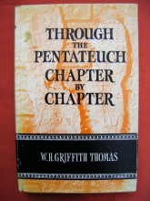 Cover art for Through the Pentateuch Chapter by Chapter by Thomas, W.H.Griffith published by William B. Eerdmans Publishing Company Paperback